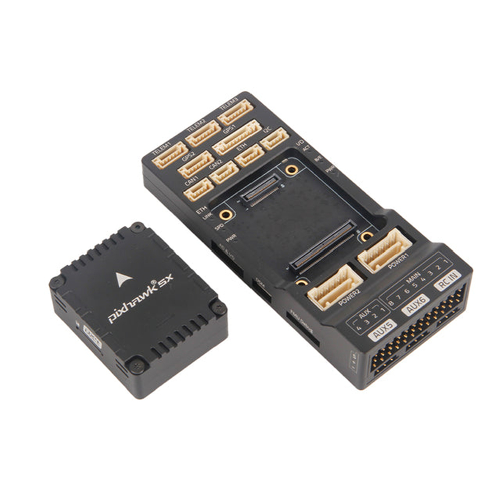 Holybro-Pixhawk-5X-Hauptplatine-M10-M9N-GPS-PM02D-Strommodul-Kombi-fuumlr-RC-Multirotor-Drohne-2020361-7